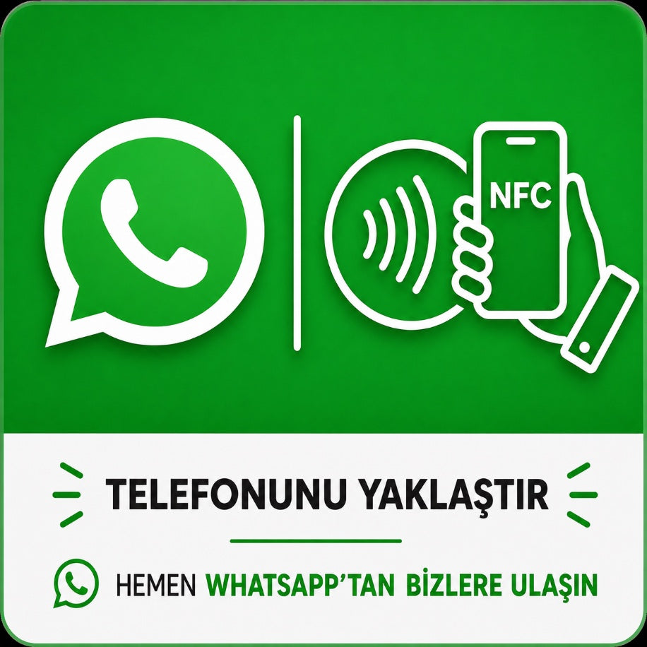 WhatsApp NFC Akıllı Yönlendirme Kartı
